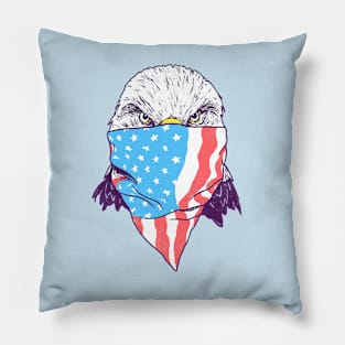 Masked Eagle Pillow