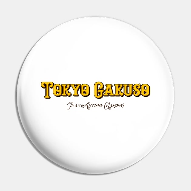 Tokyo Gakuso (In an Autumn Garden) Pin by Delix_shop