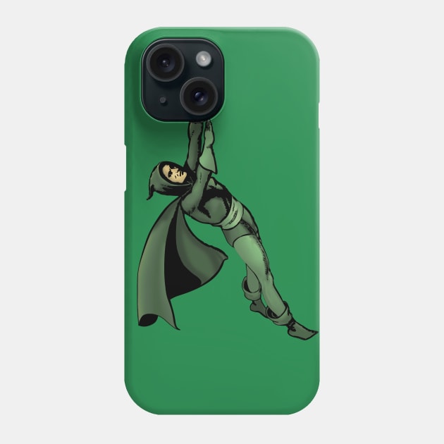 Green Lama (Golden Age Hero) Phone Case by Firme