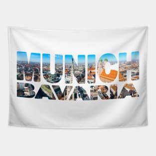 MUNCHEN Bavaria - Germany Cityscape Tapestry