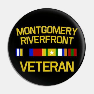 Montgomery Riverfront Veteran Pin