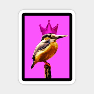 Bird with Crown Magnet