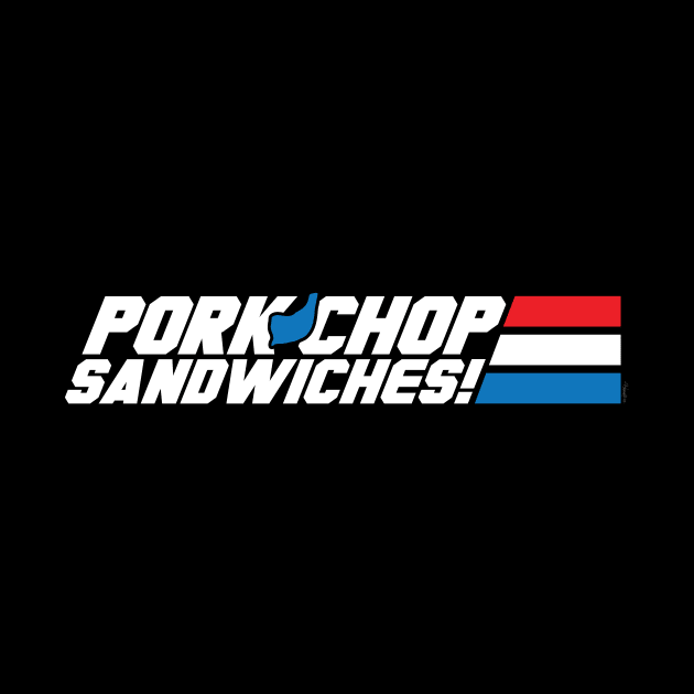 Pork Chop Sandwiches! by mikehandyart