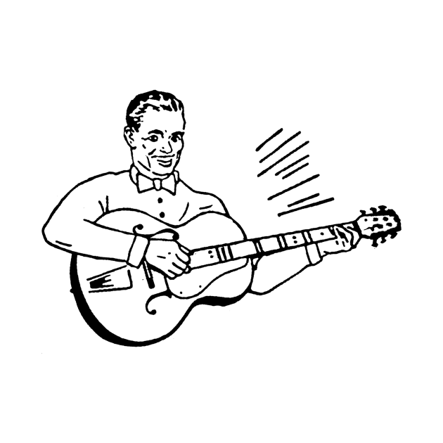 parlor guitar man by matthewmazurkiewicz