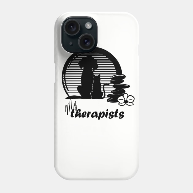 My Therapists- only pets Phone Case by DesignersMerch