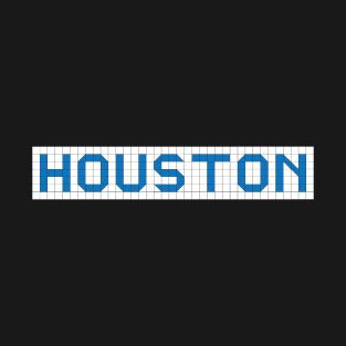 Houston Blue Tiles T-Shirt