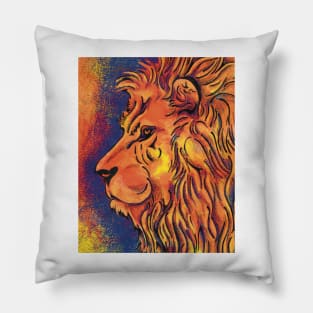 Regal Lion Pillow