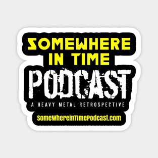Somewhere in Time "Heavy Metal Retrospective" Magnet