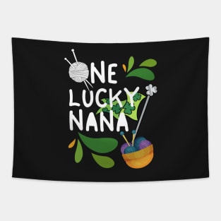 One Lucky Nana, Luckiest Nana, Nana St Patrick's Day Tapestry