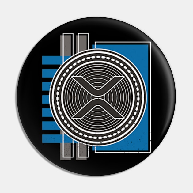 XRP Digital Pin by BitcoinSweatshirts