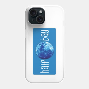 Half Moon Bay Blue Moon rectangle Phone Case