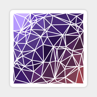 Low Poly Gradient Magnet