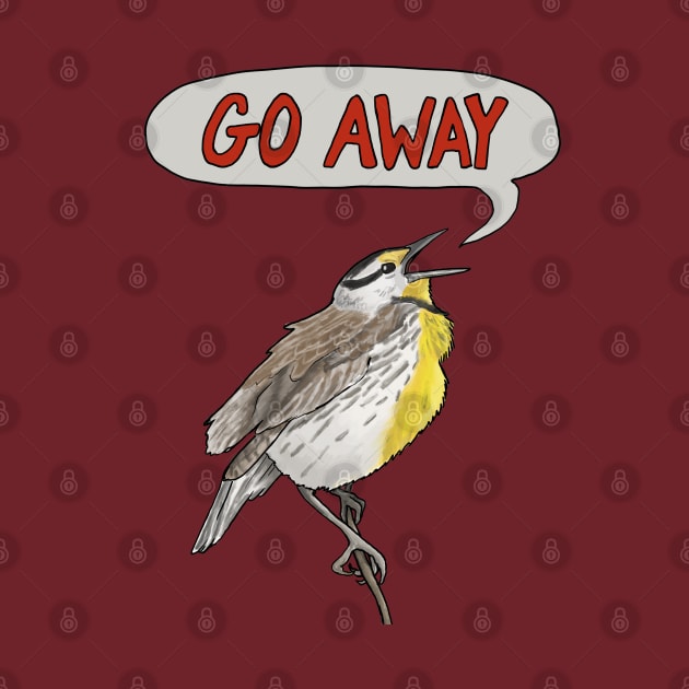 Go Away! by famousdinosaurs