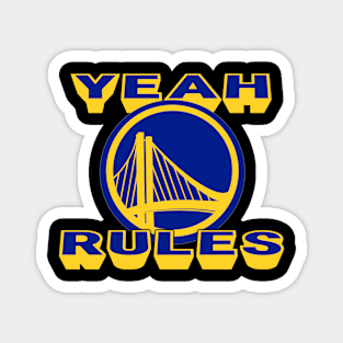 Golden State Warriors Rule Magnet