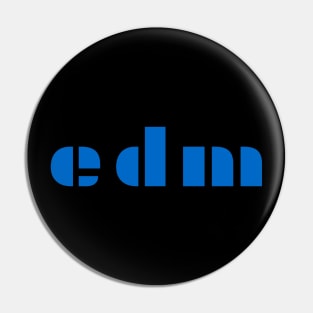 EDM Electronic Dance Music Pin