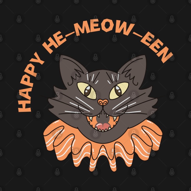 Happy Ha-meow-een Cat Halloween by Kireiimono