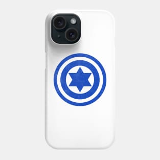 Captain Jew Funny Design 1 Blue Print Phone Case