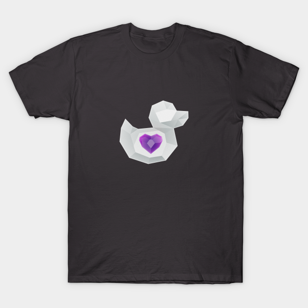 Duckstream 2021, Purple Heart - Logo - T-Shirt