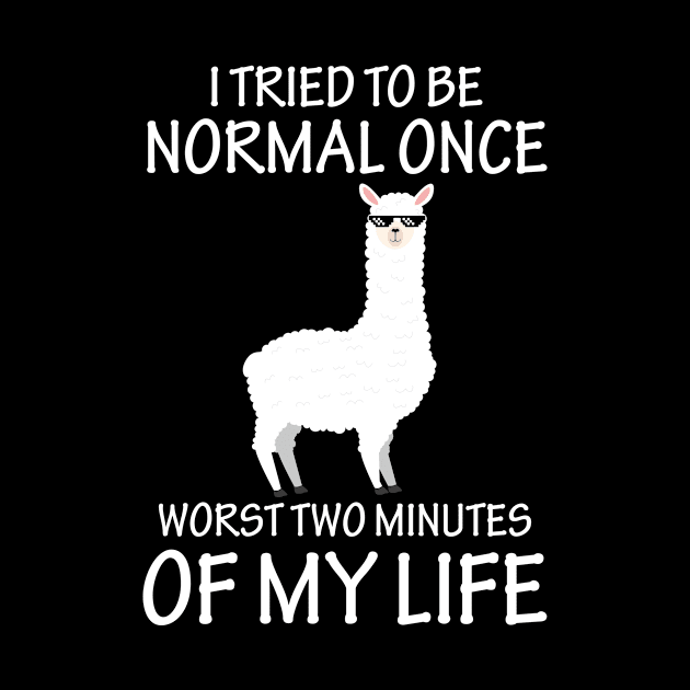 i tried to be normal once worst two minutes of my life by outdoorlover