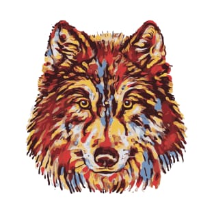 Wolf Watercolor T-Shirt