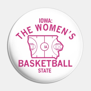 Iowa The Women’s Basketball State Pin