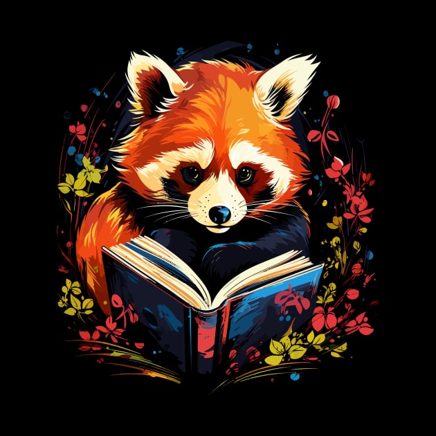 Red Panda Reads Book by JH Mart