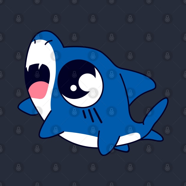 Blue Baby Shark by JonWKhoo