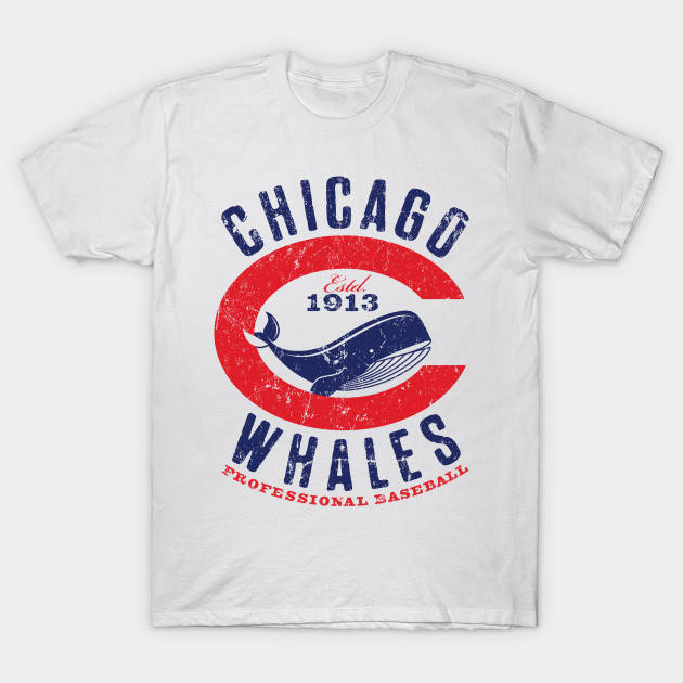 Mtr Chicago Whales Baseball Men/Unisex T-Shirt, White / M