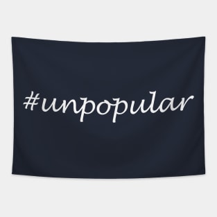 Unpopular Word - Hashtag Design Tapestry