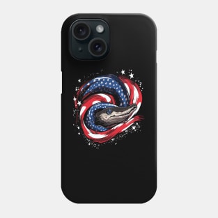 Patriotic Eel Phone Case