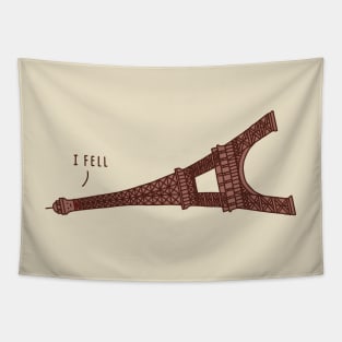 I Fell Tapestry