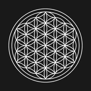 Flower of Life Spiritual Design T-Shirt