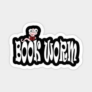 Book worm Magnet