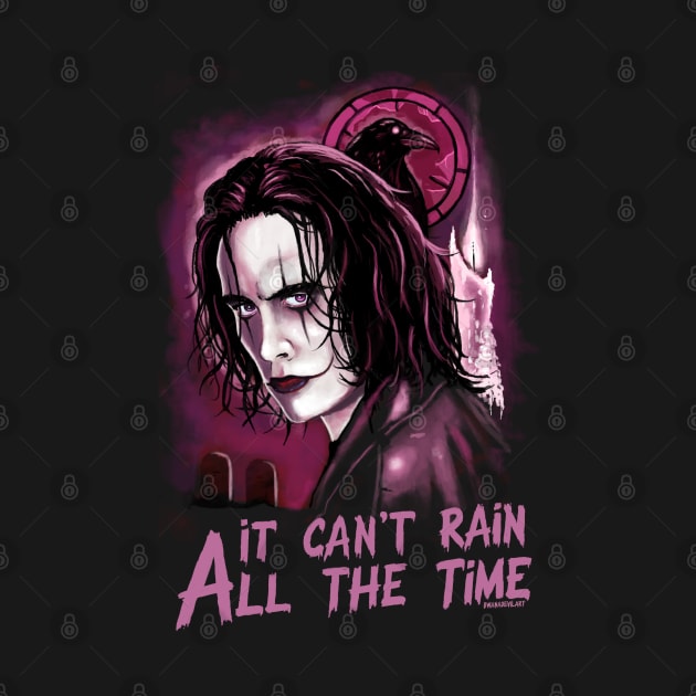 It can't rain all the time. The Crow illustration by BwanaDevilArt by BwanaDevilArt