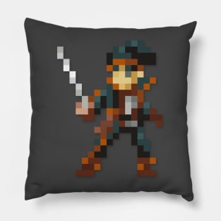 Ryu low-res pixelart Pillow