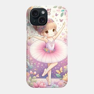 An Adventure between Ballet and Flowers #5 Phone Case