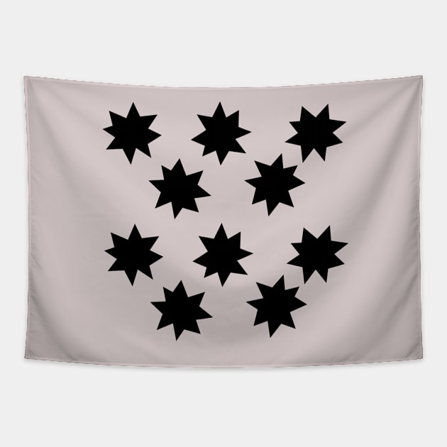star pattern Tapestry by Pacesyte