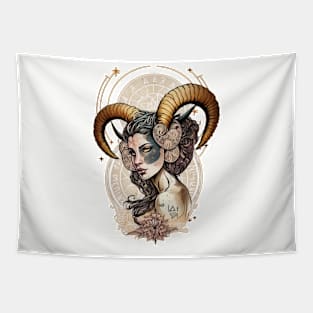 Earthy Horoscope: Aries Tapestry