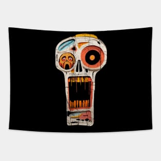 artificial bulo's scream - creepy cute abstraction Tapestry