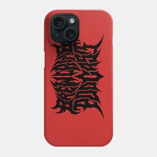 Brew Crime Metal (Black) Phone Case