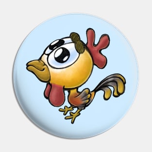 Rooster (Animal Alphabet) Pin