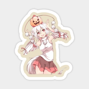 Momiji has a pumpkin Magnet