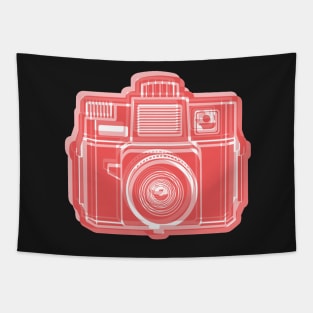 ISSF Society6 logo RED Tapestry