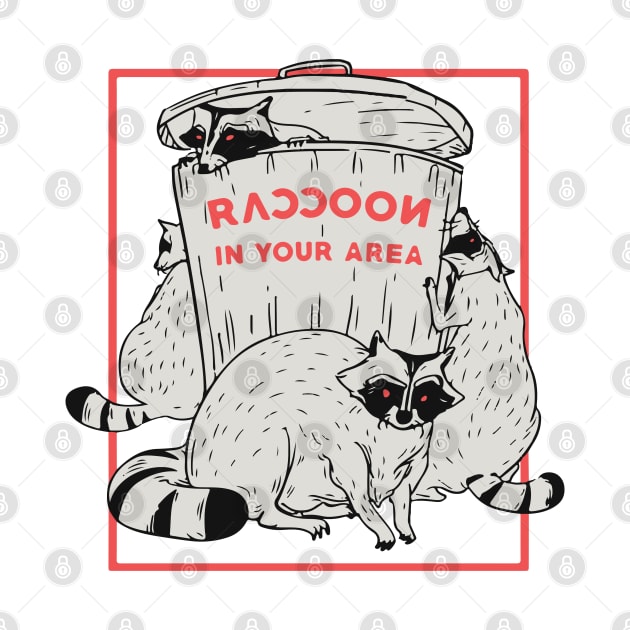 Raccoon in your area by Raccool