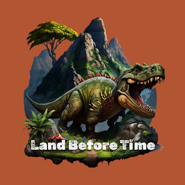 LAND BEFORE TIME by MufaArtsDesigns