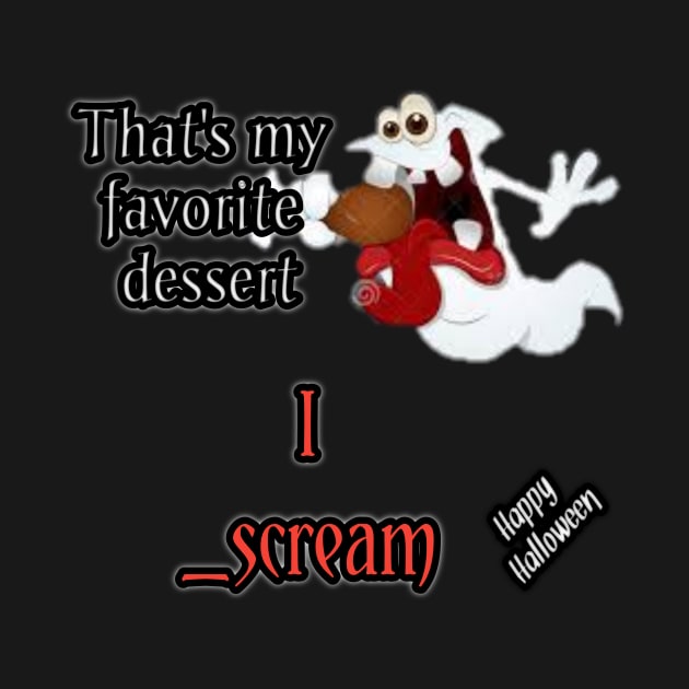 Happy halloween That's my favorite dessert, i_scream by Ehabezzat