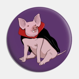 Vampire Pig Pin