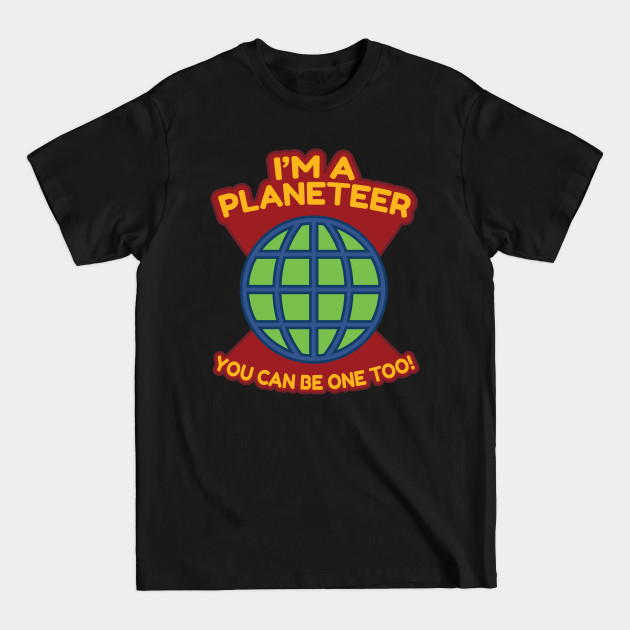 Discover Planeteer Too - Captain Planet - T-Shirt