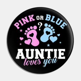 Gender reveal auntie aunt Pin