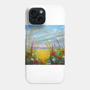 Flowers in the field Phone Case